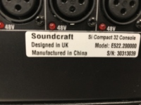 Soundcraft Si Compact 32 Audio Mixer. - 19