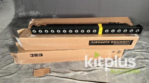 (Qty 8) Miltec LEDHead Batten 2 RGBW LED Batten all described as fail