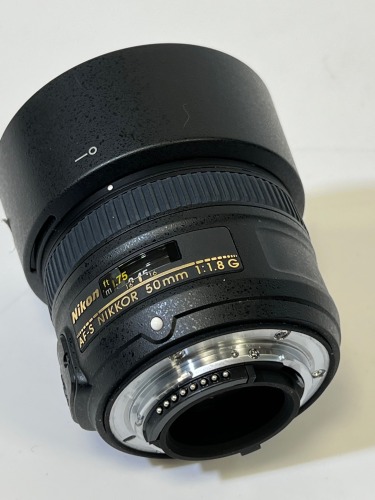 Nikon 50mm F1.8g AF-S Lens.