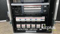 [QTY1] Avolites ART2000 24U Switch frame power unit built in to flight case - 5