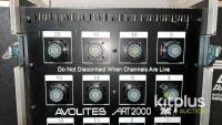 [QTY1] Avolites ART2000 24U Switch frame power unit built in to flight case - 9