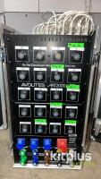 [QTY1] Avolites ART2000 24U Switch frame power unit built in to flight case - 13