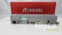 [QTY1] Riedel RCP-1128 Panel,control,28 OLED display keys,8 character per key,individual volume control per key,XLR4 headset connector,loudspeaker,1U - 6