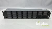 [QTY1] Riedel  RCP-1128 Panel,control,28 OLED display keys,8 character per key,individual volume control per key,XLR4 headset connector,loudspeaker,1U