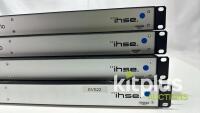 [QTY4] IHSE Draco vario 474-BODY 6BPF Frame- WITH CARDS SHOWN IN PHOTOS. PSU - 3