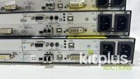 [QTY4] IHSE Draco vario 474-BODY 6BPF Frame- WITH CARDS SHOWN IN PHOTOS. PSU - 8