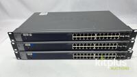 [QTY3] Netgear GSM7224 Switch,24 port + 4 fibre