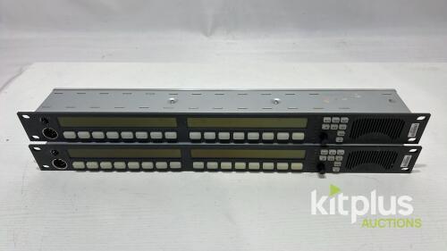 [QTY2) Riedel RCP-2116 Panel,intercom,16-key,LCD,1U,Riedel