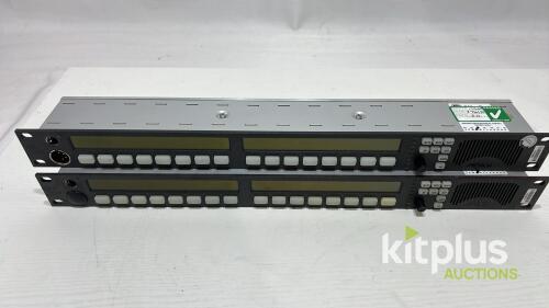 [QTY2) Riedel RCP-2116 Panel,intercom,16-key,LCD,1U,Riedel
