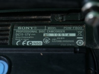 SONY PDW-F800 XDCAM HD422 Camcorder. - 7