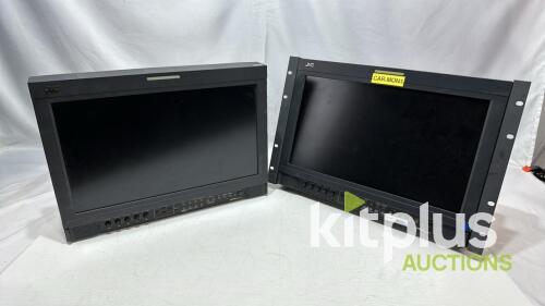JVC 17inch DT-V17G1 monitors (Qty 2)