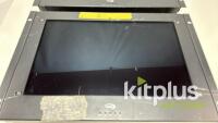 (Qty 2) 17inch monitors with rear connections shown. (Qty 2) - 2
