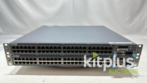 Juniper EX4300 - 48 Port Switch (Qty 2)