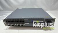 Juniper EX4400 PoE, 24 port network switches (Qty 2)