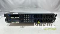 [QTY2] HARRIS X50-AV-2PS X50 Intelligent Frame Synchronizer Up/Down Cross Converter 3G/HD/SDI active options 3G and Fiber.