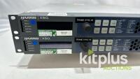 [QTY2] HARRIS X50-AV-2PS X50 Intelligent Frame Synchronizer Up/Down Cross Converter 3G/HD/SDI active options 3G and Fiber. - 2
