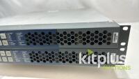 [QTY2] HARRIS X50-AV-2PS X50 Intelligent Frame Synchronizer Up/Down Cross Converter 3G/HD/SDI active options 3G and Fiber. - 3