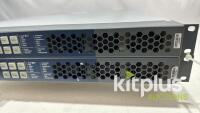 [QTY2] HARRIS X50-AV-2PS X50 Intelligent Frame Synchronizer Up/Down Cross Converter 3G/HD/SDI active options 3G and Fiber. - 3