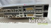 [QTY2] HARRIS X50-AV-2PS X50 Intelligent Frame Synchronizer Up/Down Cross Converter 3G/HD/SDI active options 3G and Fiber. - 6