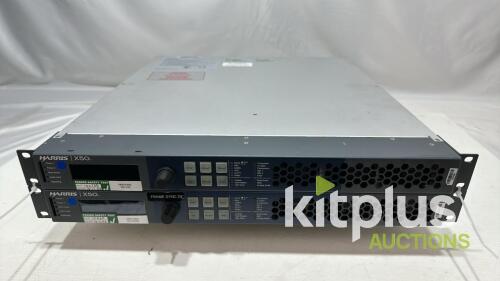 [QTY2] HARRIS X50-AV-2PS X50 Intelligent Frame Synchronizer Up/Down Cross Converter 3G/HD/SDI active options 3G and Fiber.