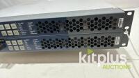 [QTY2] HARRIS X50-AV-2PS X50 Intelligent Frame Synchronizer Up/Down Cross Converter 3G/HD/SDI active options 3G and Fiber. - 3
