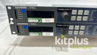 [QTY2] HARRIS X50-AV-2PS X50 Intelligent Frame Synchronizer Up/Down Cross Converter 3G/HD/SDI active options 3G and Fiber. - 2