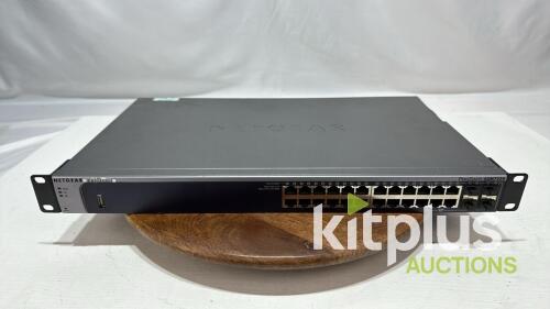 (Qty 1) Netgear Prosafe GSM7224