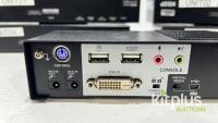 (Qty 5) ATEN KVM over IP CN8600 - DVI-D - 2