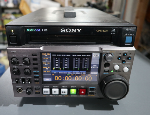 Sony PDW-F1600 HD XDCAM Disc Recorder