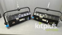 Desisti 4601.110 + 5402.503 (DE-LUX 230V 2x55W (tot. 110W) P.O. DMX Base light [Qty 2] - 4