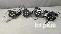Stairville Ministage PAR LED RGBW 4x8W [Qty 4]
