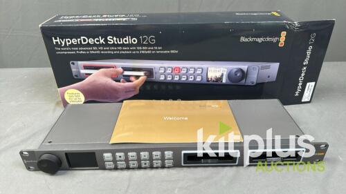 Blackmagic Design HyperDeck Studio 12G