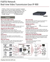 Fujitsu IP-900 MPeg4 HD Encoder - 8