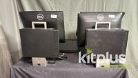IT Bundle - 2 luggable computers and 2 monitors - 2