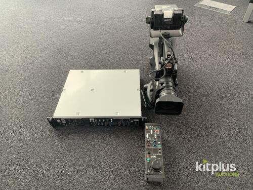 Sony HXC-D70K HD Studio Camera with Lens Package (Including 16x Fujinon Lens ). Includes HXCU-D70 CCU, DXFC50WA Viewfinder, RCP-1000 Remote, CCZ-A50 50m Cables
