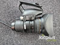 Sony HXC-D70H Body (Including 16x Fujinon Lens ) Studio Camera with HXCU-D70 CCU, DXF-C50WA Viewfinder, RCP-1000 Remote, CCZ-A50 50m Cables - 16