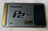 Panasonic AJ-PE032XG 32GB P2 Card.