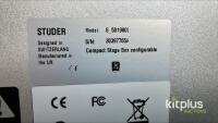 Studer Compact Stagebox with MADI & Dante option card