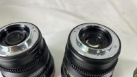 Set of 6x Veydra MFT Lenses in Black Hard Plastic Case - 10