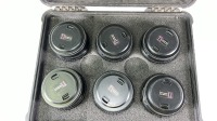 Set of 6x Sony SCL- Prime Lenses containing 2x 35mm, 2x 50mm, 2x 85mm - 2