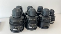 Set of (Qty 7) Tribe7 BLACKWING7 Lenses (20.7 - 137mm) - 13