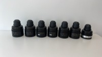 Set of (Qty 7) Tribe7 BLACKWING7 Lenses (20.7 - 137mm) - 15