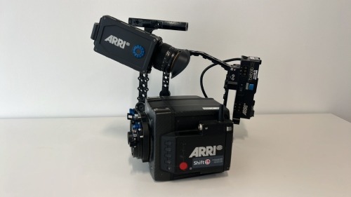 Arri Alexa Mini LF Camera with MVF-2 Mini View Finder and accessories