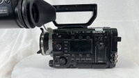 Sony PMW-F55 Broadcast Camera with DVF-EL100 Viewfinder, top handle and V-Lok battery backplate - 2