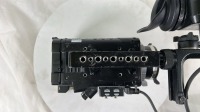 Sony PMW-F55 Broadcast Camera with DVF-EL100 Viewfinder, top handle and V-Lok battery backplate - 11