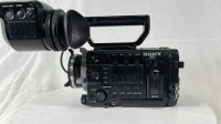 Sony PMW-F55 Broadcast Camera with DVF-EL100 Viewfinder, top handle and V-Lok battery backplate - 2