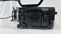 Sony PMW-F55 Broadcast Camera with DVF-EL100 Viewfinder, top handle and V-Lok battery backplate - 2