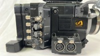 Sony PMW-F55 Broadcast Camera with DVF-EL100 Viewfinder, top handle and V-Lok battery backplate - 4