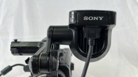 Sony PMW-F55 Broadcast Camera with DVF-EL100 Viewfinder, top handle and V-Lok battery backplate - 10