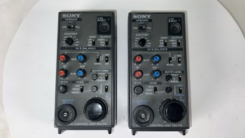 2 x Sony RM-P9 Remote Control Unit